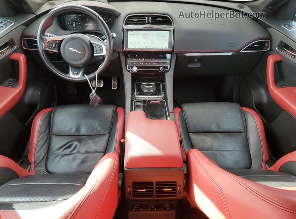 SADCM2FV3LA637693 2020 JAGUAR F-PACE Черный Вид панели приборов