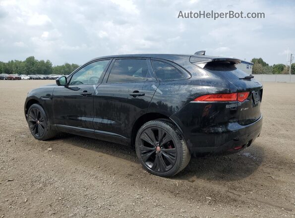 SADCM2FV3LA637693 2020 JAGUAR F-PACE Черный Задняя левая четверть