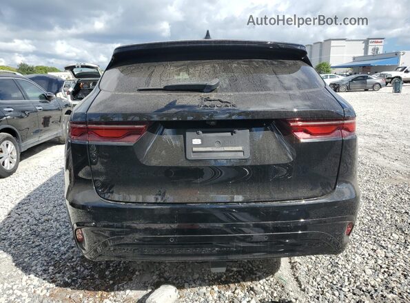 SADCT2EX0SA744382 2025 JAGUAR F-PACE Black Հետևի տեսք