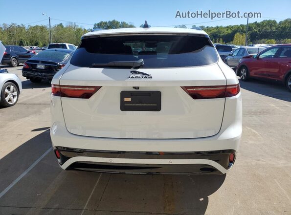 SADCT2EX0SA753650 2025 JAGUAR F-PACE White Հետևի տեսք