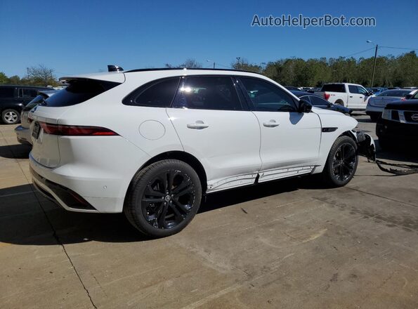 SADCT2EX0SA753650 2025 JAGUAR F-PACE White Հետևի աջ