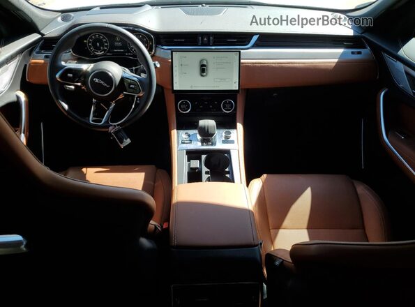 SADCT2EX0SA753650 2025 JAGUAR F-PACE White Առջևի վահանակի տեսք