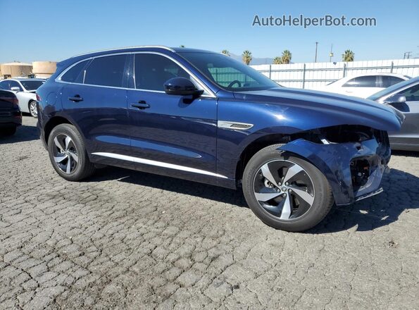 SADCT2EX7RA720428 2024 JAGUAR F-PACE Blue წინა მარჯვენა