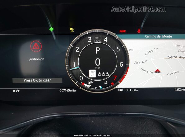 SADCT2EXXRA720617 2024 JAGUAR F-PACE Gray უკანა სავარძლების ხედი