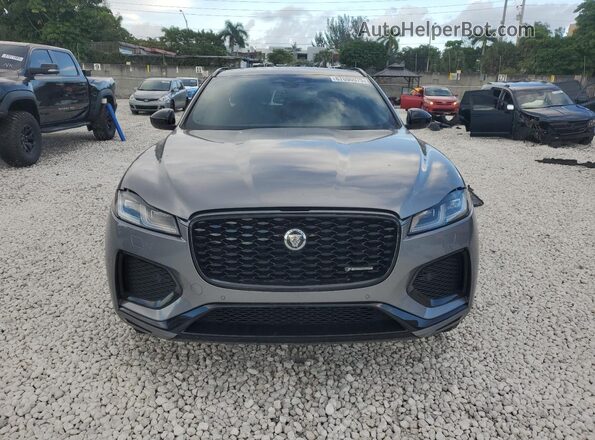 SADCT2FU2RA722446 2024 JAGUAR F-PACE Gray წინა ხედი