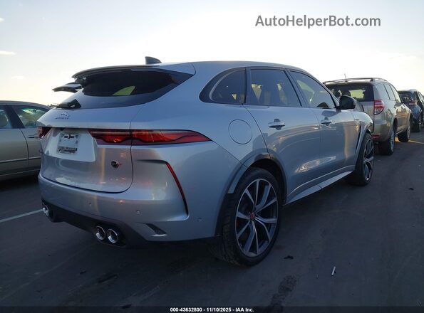 SADCZ2EE0MA683387 2021 JAGUAR F-PACE Silver Rear right