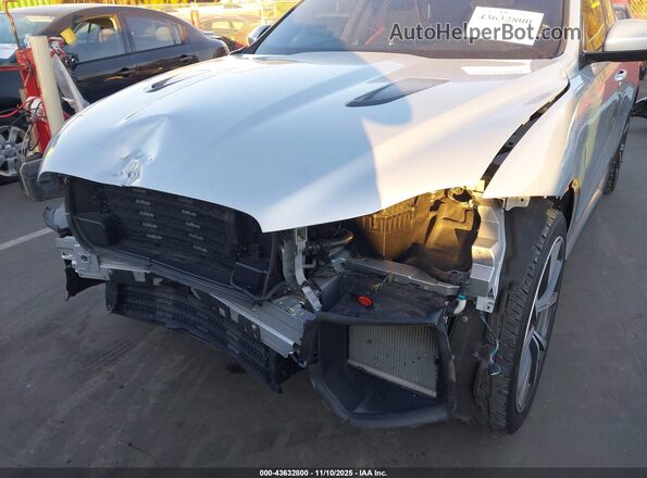 SADCZ2EE0MA683387 2021 JAGUAR F-PACE Silver Front view