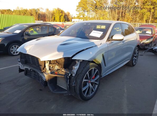 SADCZ2EE0MA683387 2021 JAGUAR F-PACE Silver Front left