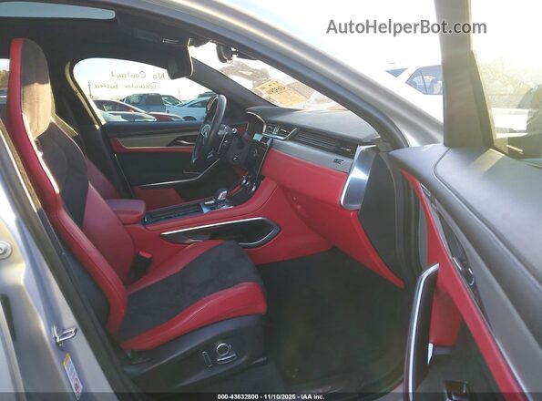 SADCZ2EE0MA683387 2021 JAGUAR F-PACE Silver Front interior view