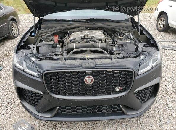 SADCZ2EE1MA684967 2021 JAGUAR F-PACE Black Widok wnętrza z tyłu