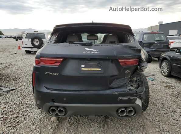 SADCZ2EE1MA684967 2021 JAGUAR F-PACE Black Widok z tyłu