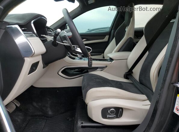 SADCZ2EE1MA684967 2021 JAGUAR F-PACE Black Widok wnętrza z przodu
