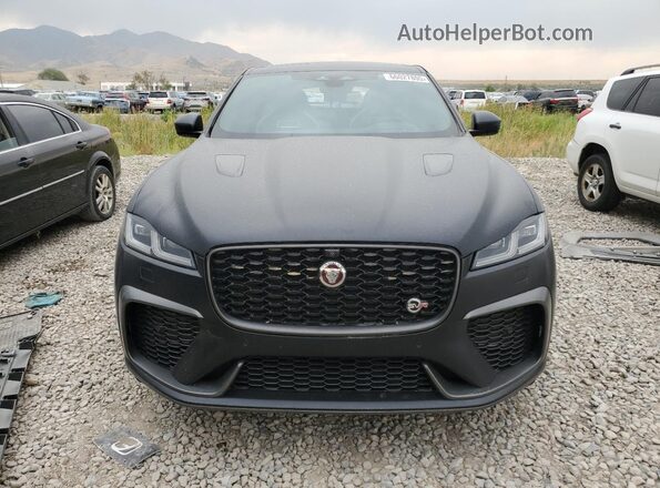 SADCZ2EE1MA684967 2021 JAGUAR F-PACE Black Widok z przodu
