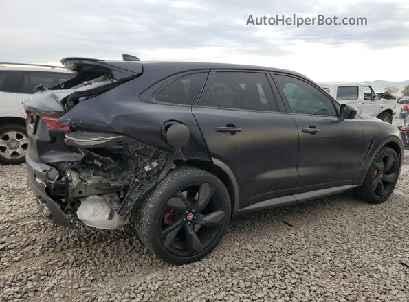 SADCZ2EE1MA684967 2021 JAGUAR F-PACE Black Tył prawy