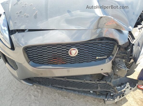 SADF12FX1L1000003 2020 JAGUAR E-PACE Серый Вид задней части салона