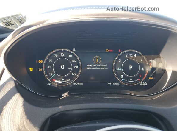 SADF12GX0M1021702 2021 JAGUAR E-PACE Silver Vista del cuadro de instrumentos