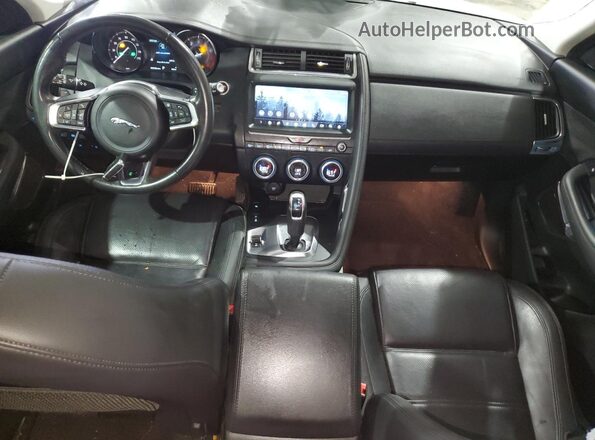 SADFJ2FX2K1Z42785 2019 JAGUAR E-PACE White Dashboard view