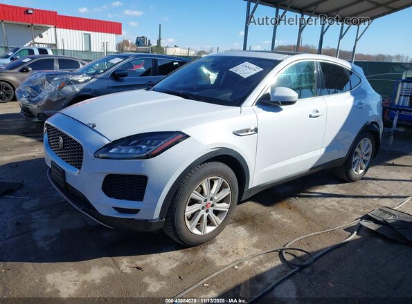 SADFJ2FX5J1Z30712 2018 JAGUAR E-PACE White Przód lewy