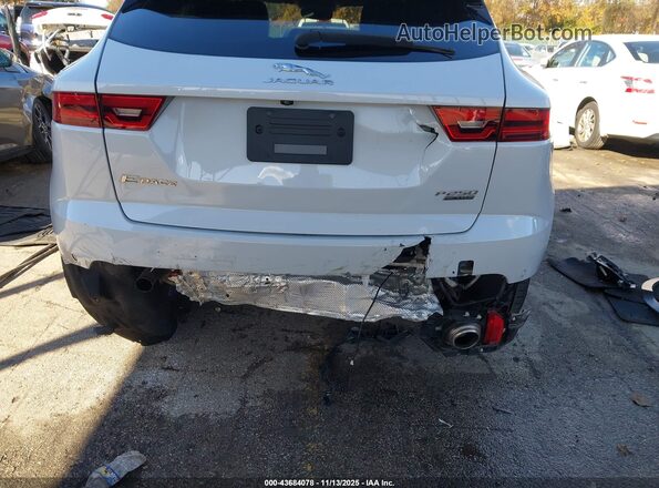 SADFJ2FX5J1Z30712 2018 JAGUAR E-PACE White Widok z przodu