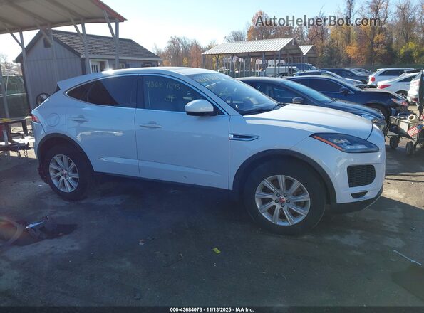 SADFJ2FX5J1Z30712 2018 JAGUAR E-PACE White Widok wnętrza 360 stopni