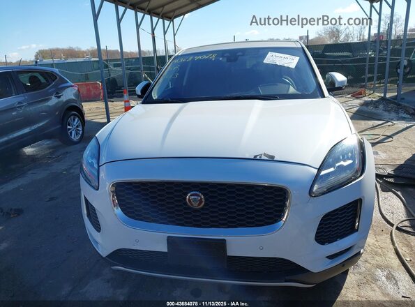SADFJ2FX5J1Z30712 2018 JAGUAR E-PACE White Widok wnętrza z tyłu