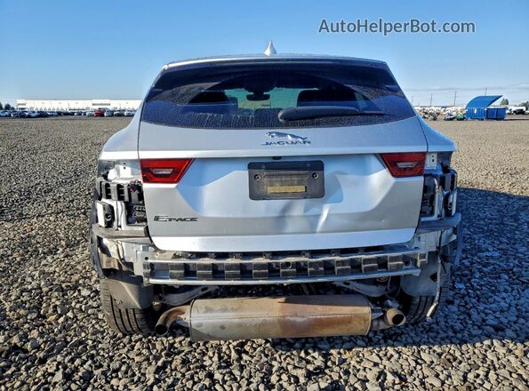 SADFJ2FX6K1Z66085 2019 JAGUAR E-PACE Silver უკანა ხედი