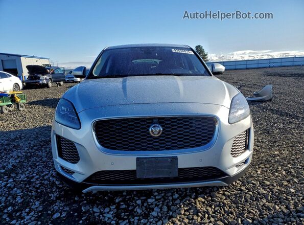SADFJ2FX6K1Z66085 2019 JAGUAR E-PACE Silver წინა ხედი