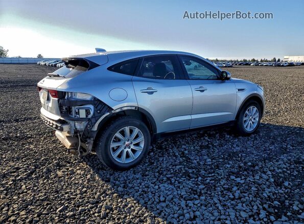 SADFJ2FX6K1Z66085 2019 JAGUAR E-PACE Silver უკანა მარჯვენა