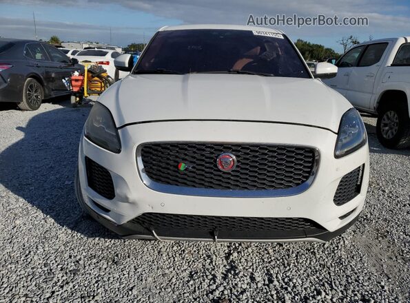 SADFJ2FX8K1Z38191 2019 JAGUAR E-PACE White Դիմացի տեսք