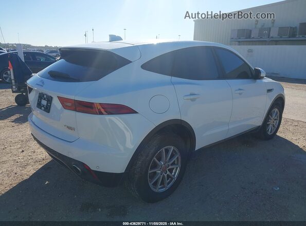 SADFK2FX2K1Z48020 2019 JAGUAR E-PACE Белый Задняя правая четверть