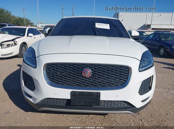 SADFK2FX2K1Z48020 2019 JAGUAR E-PACE Белый Вид щитка приборов