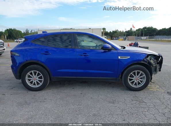 SADFK2FX5K1Z63496 2019 JAGUAR E-PACE Blue Панорамний вид салону 360°