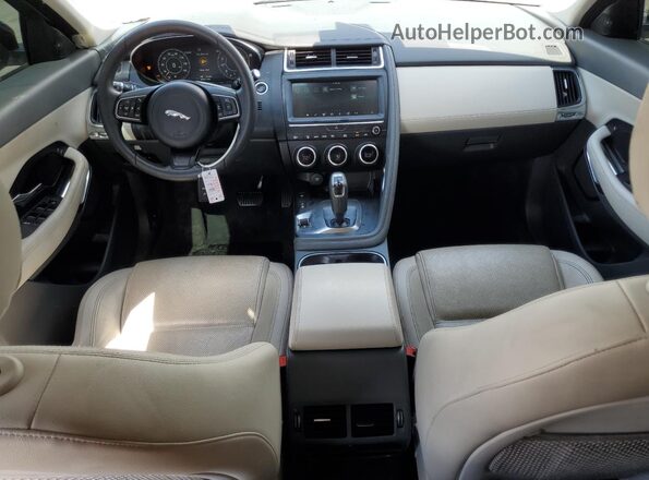 SADFK2FX8L1Z76454 2020 JAGUAR E-PACE White Widok deski rozdzielczej
