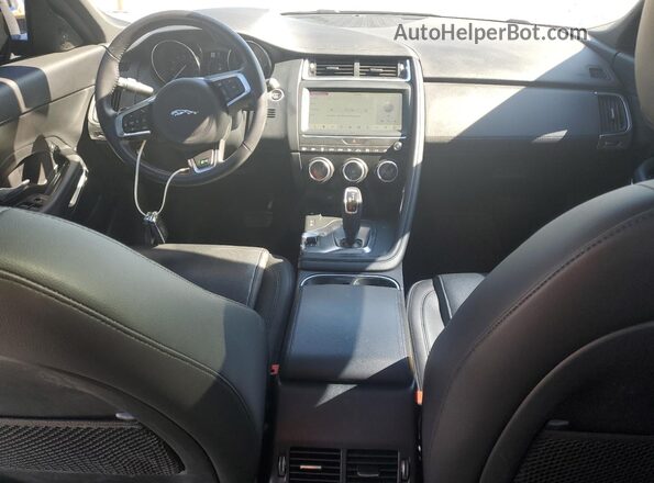 SADFK2FX9L1011652 2020 JAGUAR E-PACE Black Dashboard view