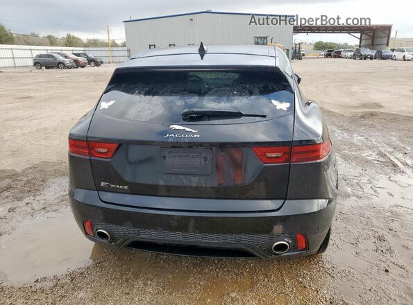 SADFL2FX1J1Z09835 2018 JAGUAR E-PACE Черный Вид сзади