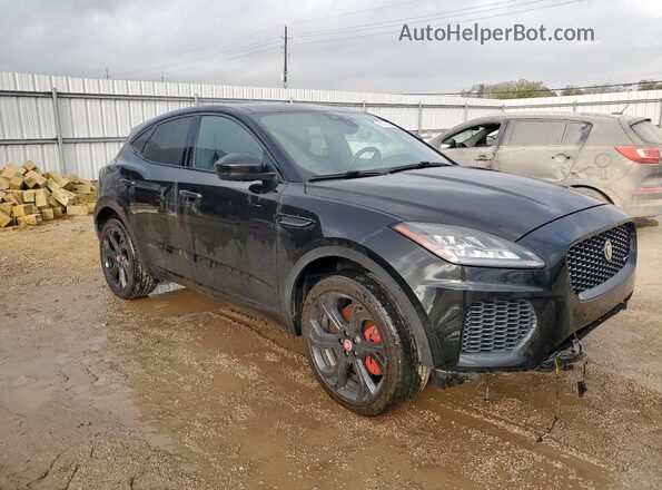 SADFL2FX1J1Z09835 2018 JAGUAR E-PACE Черный Передняя правая четверть