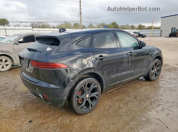 SADFL2FX1J1Z09835 2018 JAGUAR E-PACE Черный Задняя правая четверть