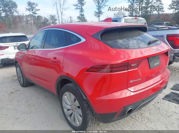 SADFP2FX1K1Z40928 2019 JAGUAR E-PACE Красный Задняя левая четверть