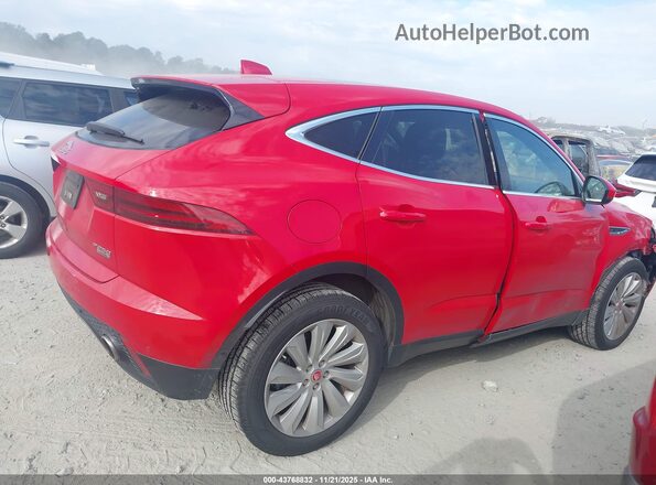 SADFP2FX1K1Z40928 2019 JAGUAR E-PACE Красный Вид задней части салона