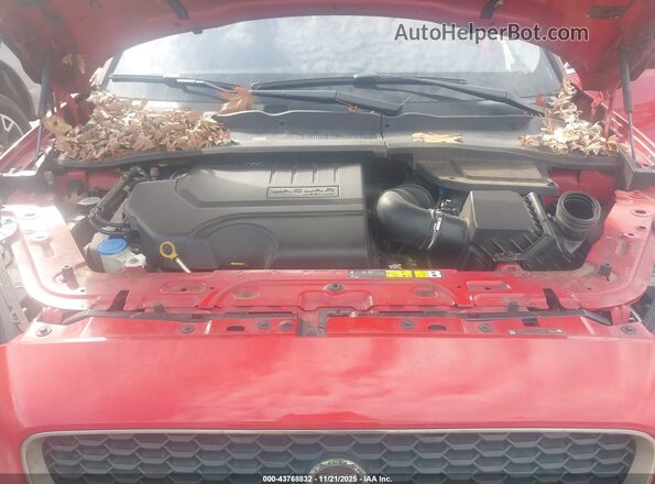 SADFP2FX1K1Z40928 2019 JAGUAR E-PACE Красный Вид сзади