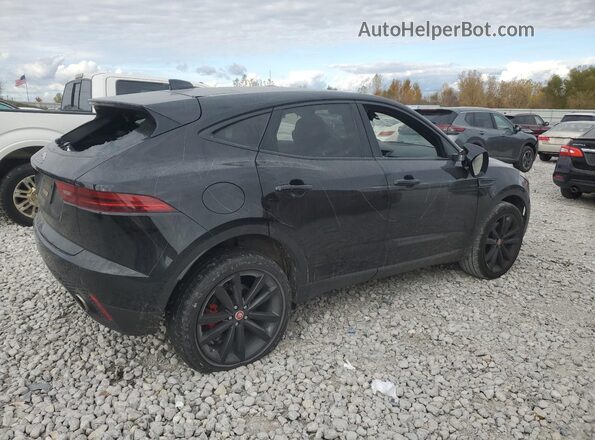 SADFP2FX4K1Z64270 2019 JAGUAR E-PACE Black Задня права чверть