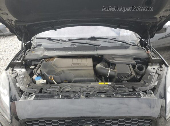 SADFP2FX4K1Z64270 2019 JAGUAR E-PACE Black Вид підкапотного простору