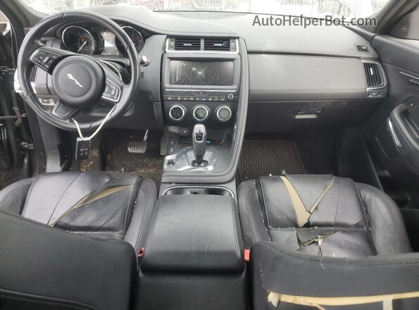 SADFP2FX4K1Z64270 2019 JAGUAR E-PACE Black Вид панелі приладів