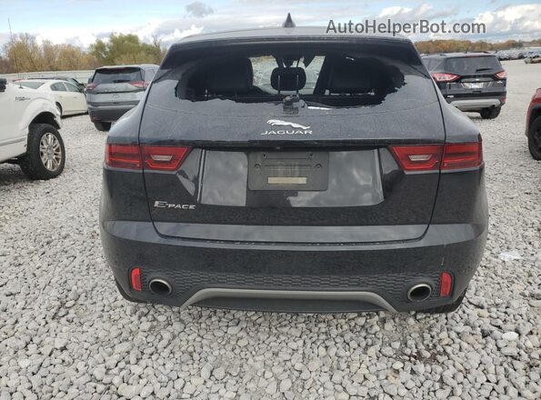 SADFP2FX4K1Z64270 2019 JAGUAR E-PACE Black Вид ззаду