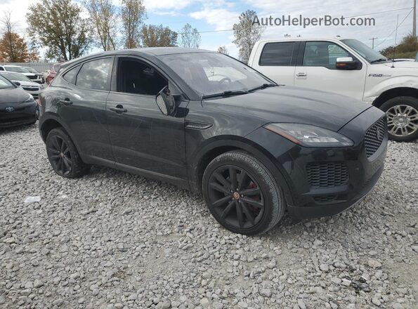 SADFP2FX4K1Z64270 2019 JAGUAR E-PACE Black Передня права чверть