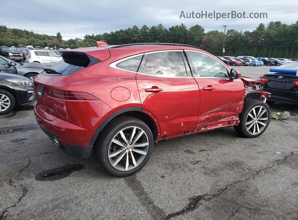 SADFP2FX8K1Z43566 2019 JAGUAR E-PACE Red Trasero derecho