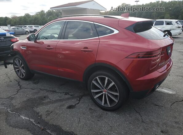 SADFP2FX8K1Z43566 2019 JAGUAR E-PACE Red Trasero izquierdo