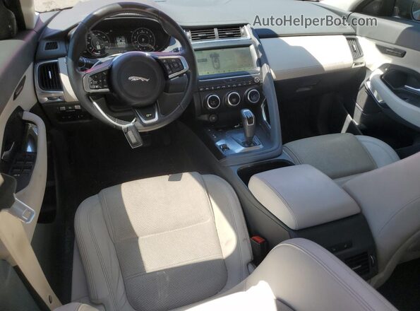 SADFP2FX8K1Z47696 2019 JAGUAR E-PACE Red Вид панелі приладів