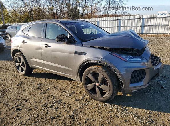 SADFT2GX2K1Z35666 2019 JAGUAR E-PACE Gray Przód prawy