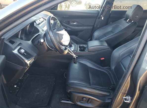 SADFT2GX2K1Z35666 2019 JAGUAR E-PACE Gray Widok wnętrza z przodu